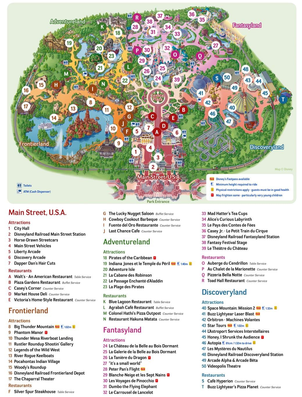 disney village el mapa de París