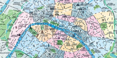 El mapa de parís 360