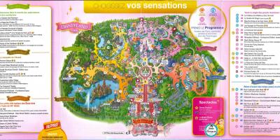 Mapa del parque de Disneyland París