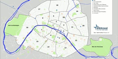 París parques mapa